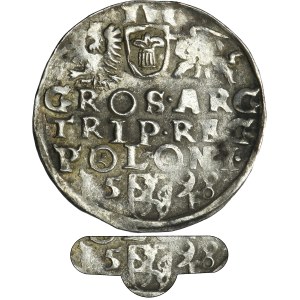 Zygmunt III Waza, Trojak Wschowa 1598 - RZADSZY