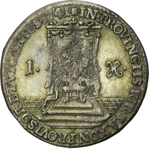 Augustus III of Poland, Groschen Dresden 1741