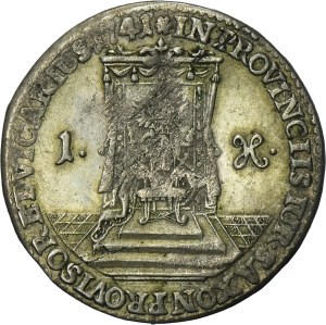 Augustus III of Poland, Groschen Dresden 1741