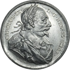 Sweden, Medal of the Hedlinger Suite, Charles IX - RARE, ALUMINIUM