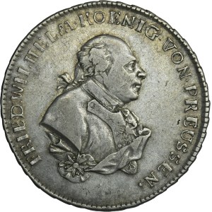 Germany, Kingdom of Prussia, Friedrich Wilhelm II, 2/3 Thaler Schwabach 1792 S
