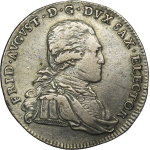 Germany, Saxony, Friedrich Augustus III, 1/3 Thaler Dresden 1793 IEC