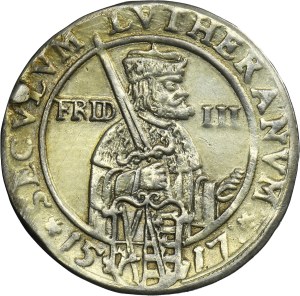 Germany, Electorate of Saxony, Johann Georg I, 1/4 Thaler Dresden 1617