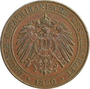 Germany, German East Africa, 1 Pesa Berlin 1890 (AH 1307)