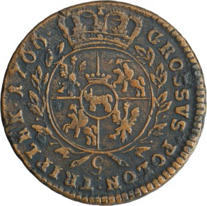 Poniatowski, 3 Groschen Krakau 1766 g