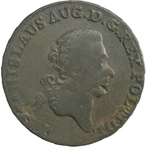 Poniatowski, 3 Groschen, Warsaw 1787 EB - RARE