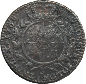 Poniatowski, 3 Groschen Krakau 1765 g