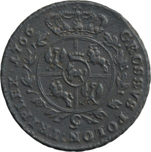 Poniatowski, 3 Groschen Krakau 1766 g