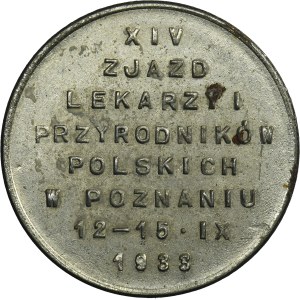 Medal, Congress of Physicians and Naturalists in Poznań 1933