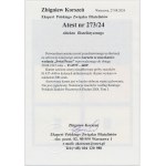 Carnet with PROBE stamps from the World of work issue - certificate