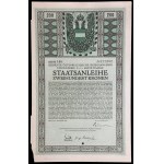 Siódma Austriacka 5,5% Wojenna Pożyczka Państwowa - zestaw obligacji (5 szt.)