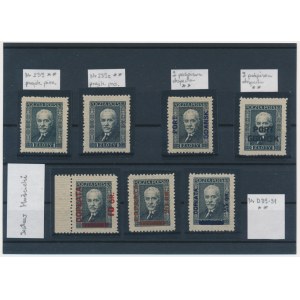 Set, Stamps Mościcki (7 pcs.)