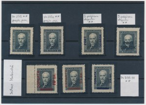 Set, Stamps Mościcki (7 pcs.)