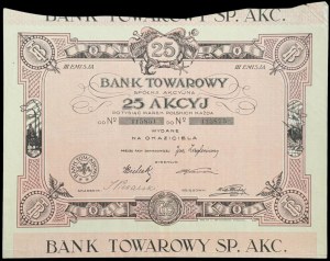 Bank Towarowy S.A., 25 x 1.000 mkp, Emisja III