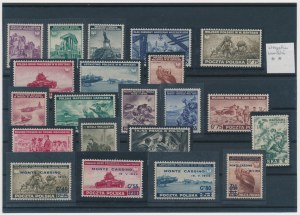 Set, Government in Exile Stamps (21 pcs.)