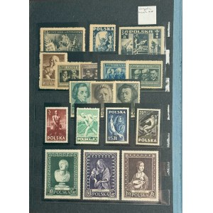Set of Poland and Polonica stamps (ca. 78 pcs.)
