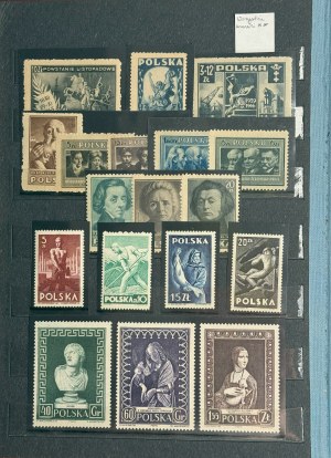 Set of Poland and Polonica stamps (ca. 78 pcs.)