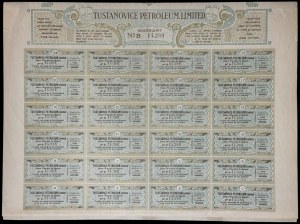 Tustanovice Petroleum Limited, 5 akcji uprzywilejowanych 1908