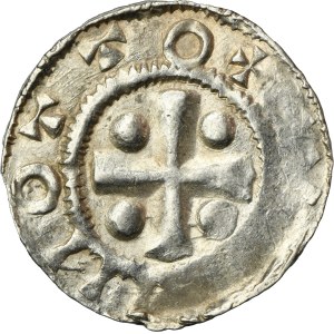 Germany, Franconia, Archbishopric of Mainz, Otto III, Denarius undated