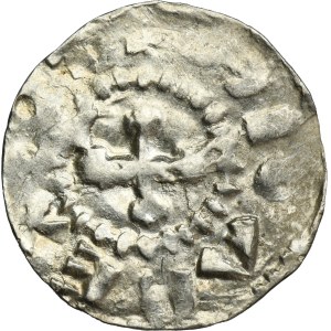 Germany, Swabia, Bishopric of Strasbourg, Otto III, Denarius