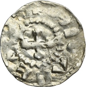 Germany, Swabia, Bishopric of Strasbourg, Otto III, Denarius