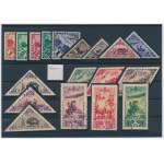 Set, Memel (Klaipeda), Danzig, Latvia, Russia, Tuva, Stamps (ca. 77 pcs.)