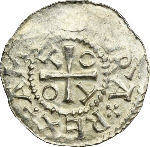 Allemagne, Saxe, Otto III, Denier type OAP Goslar - Groupe AMEN