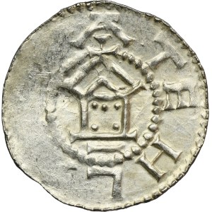 Germany, Saxony, Otto III, OAP Denarius Goslar - AMEN group