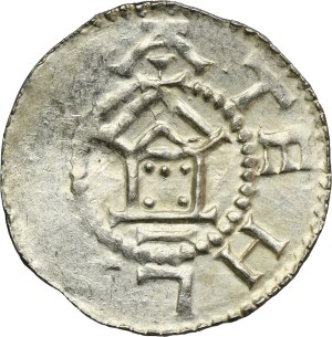 Allemagne, Saxe, Otto III, Denier type OAP Goslar - Groupe AMEN