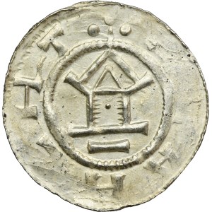 Germany, Saxony, Otto III, OAP Denarius Goslar