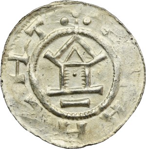 Germany, Saxony, Otto III, OAP Denarius Goslar