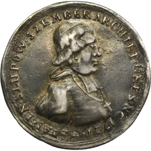 Medal, Stanisław Szembek, Archbishop of Gniezno, Primate of Poland 1721 - EXTREMELY RARE