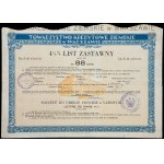 Towarzystwo Kredytowe Ziemskie w Warszawie, 4,5% list zastawny serii 5 - zestaw 3 szt.