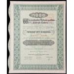 Warszawskie Towarzystwo Fabryk Cukru S.A., 100 zł i 50 x 100 zł 1937 - zestaw 2 szt.