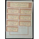 Tomaszowska Fabryka Sztucznego Jedwabiu S.A., 120 zł i 5 x 120 zł - zestaw 2 szt.