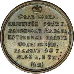 Russia, Medal Suite, Ivan III 1462-1505