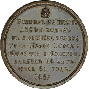 Russia, Medal Suite, Fyodor I Ivanovich 1584-1598