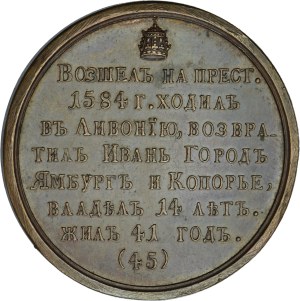Russia, Medal Suite, Fyodor I Ivanovich 1584-1598