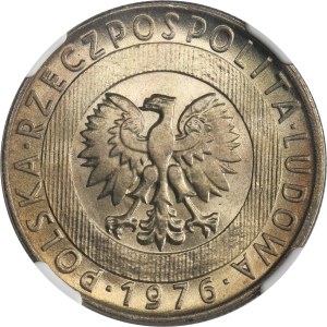 20 złotych 1976 Wieżowiec i kłosy - NGC MS66