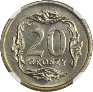 20 pennies 1990 - NGC MS67