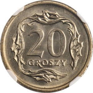 20 pennies 1990 - NGC MS68