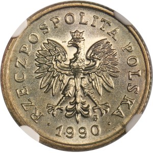 20 groszy 1990 - NGC MS68