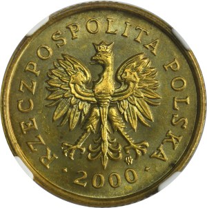 5 pennies 2000 - NGC MS65