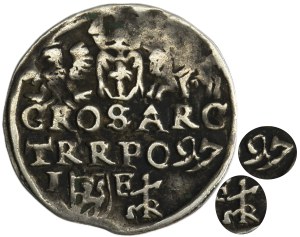 Sigismund III Vasa, 3 Groschen Lublin 1597 - RARE