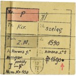 Sigismund III Vasa, Schilling Olkusz 1590 ID - RARE, ex. Kalkowski