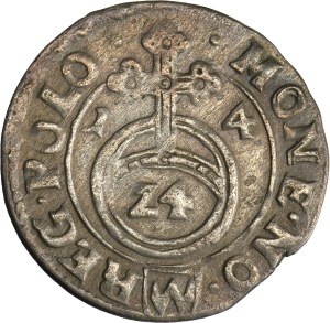 Sigismund III Vasa, 3 Polker Bromberg 1614 - RARER - ILLUSTRATED