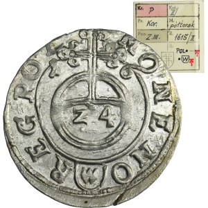 Sigismund III Vasa, 3 Polker Bromberg 1616 - ex. Kalkowski