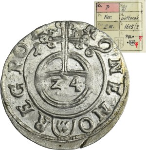 Sigismund III Vasa, 3 Polker Bromberg 1616 - ex. Kalkowski
