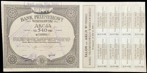 Bank Przemysłowy Warszawski S.A., 540 mkp, Emisja II