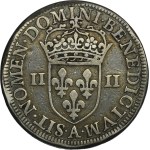 Henry III of France, 1/4 Ecu Paris 1578 A - PIEDFORT - VERY RARE